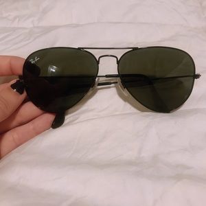BLACK on BLACK Ray-Ban Aviators
